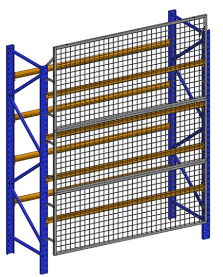Back Guards for Structural Pallet Racking