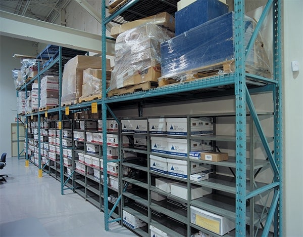 Pallet Rack with Shelving