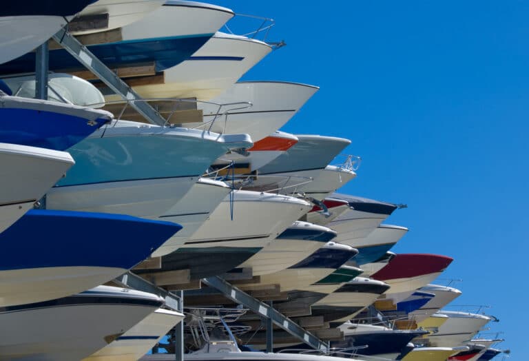 boat storage racks