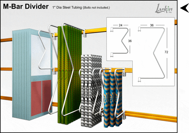 PALLET RACK DIVIDERS