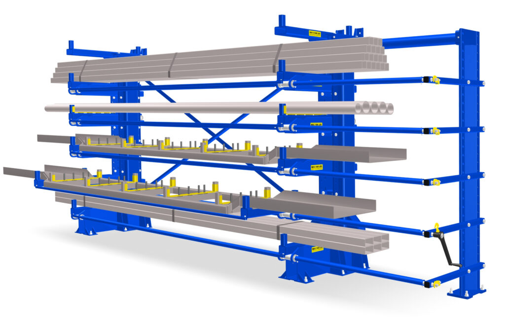 Roll Out Cantilever Rack