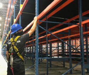 pallet rack installation